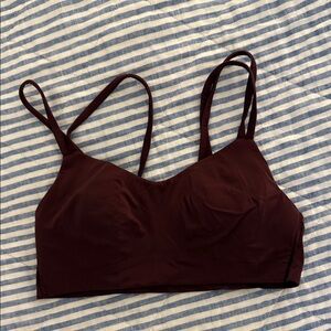 Lululemon Athletica Dark Maroon Bra